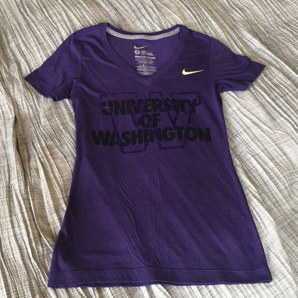 University of Washington Purple Nike T-shirt